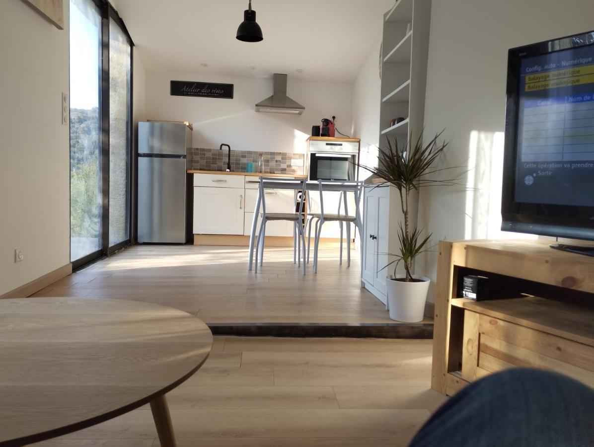 Ferienwohnung L'Atelier Des Reves La Roque-sur-Cèze Exterior foto